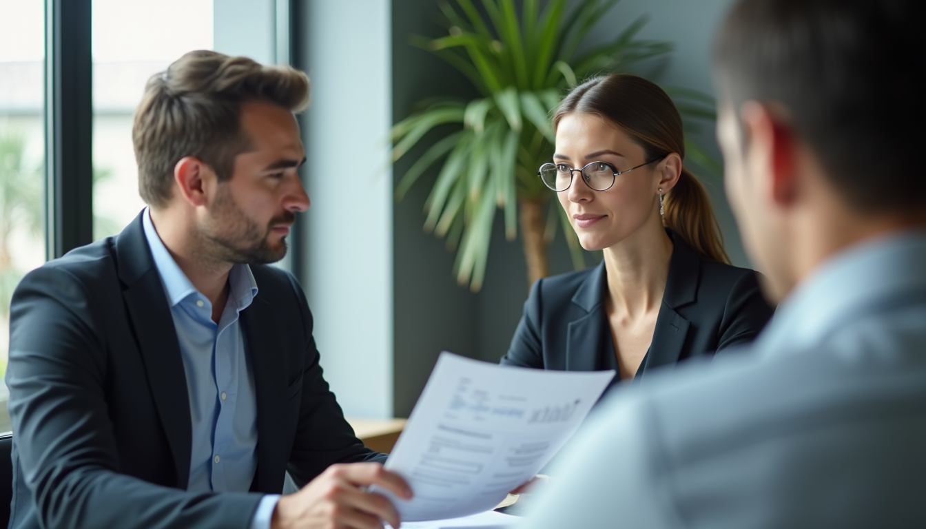 Financial advisor providing tailored bookkeeping advice